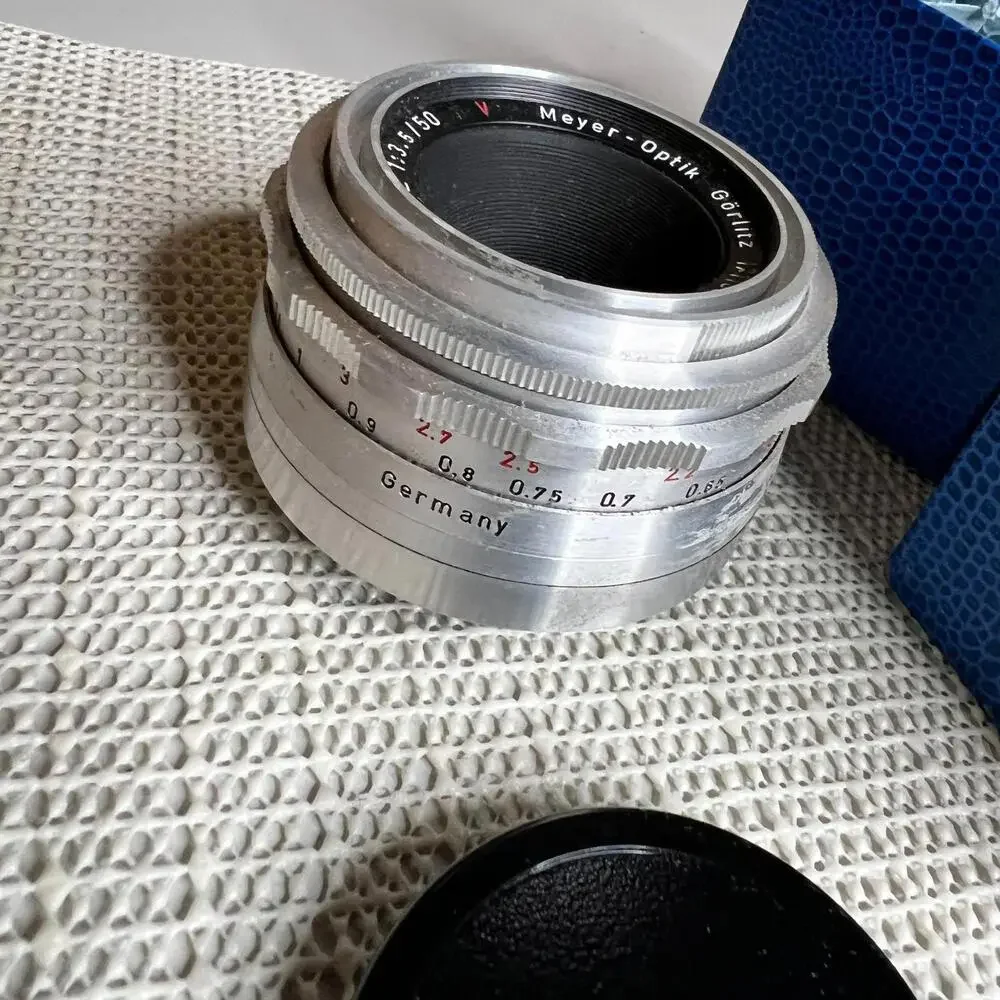 Meyer-Optik Görlitz Primotar E 50mm f/3.5 M42 Vintage Lens Germany‎ w/ Box